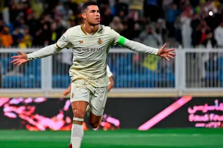 Cristiano Ronaldo realiza un hat-trick y vence a Damac en la liga saudí.