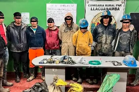Caen "Los Muquis del Gigante" acusados de robar mineral de socavones.
