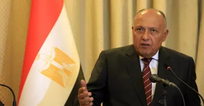 Ministro egipcio de Relaciones Exteriores, Sameh Shoukry