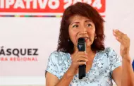 Gobernadora de Lima, Rosa Vsquez exhort ayuda a Dina Boluarte para apoyar a zonas afectadas por huaicos