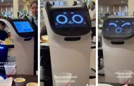 Joven graba a robot en restaurante de Lima y dice: "Porky est cumpliendo, esto es Lima York"