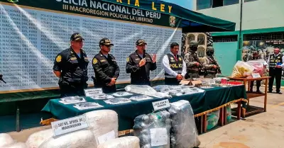 Agentes policiales llegaron a Trujillo para constatar lucha contra la delincuenc