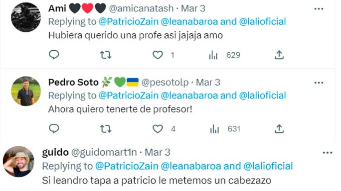 Usuarios reaccionan al tuit de Patricio Zain.