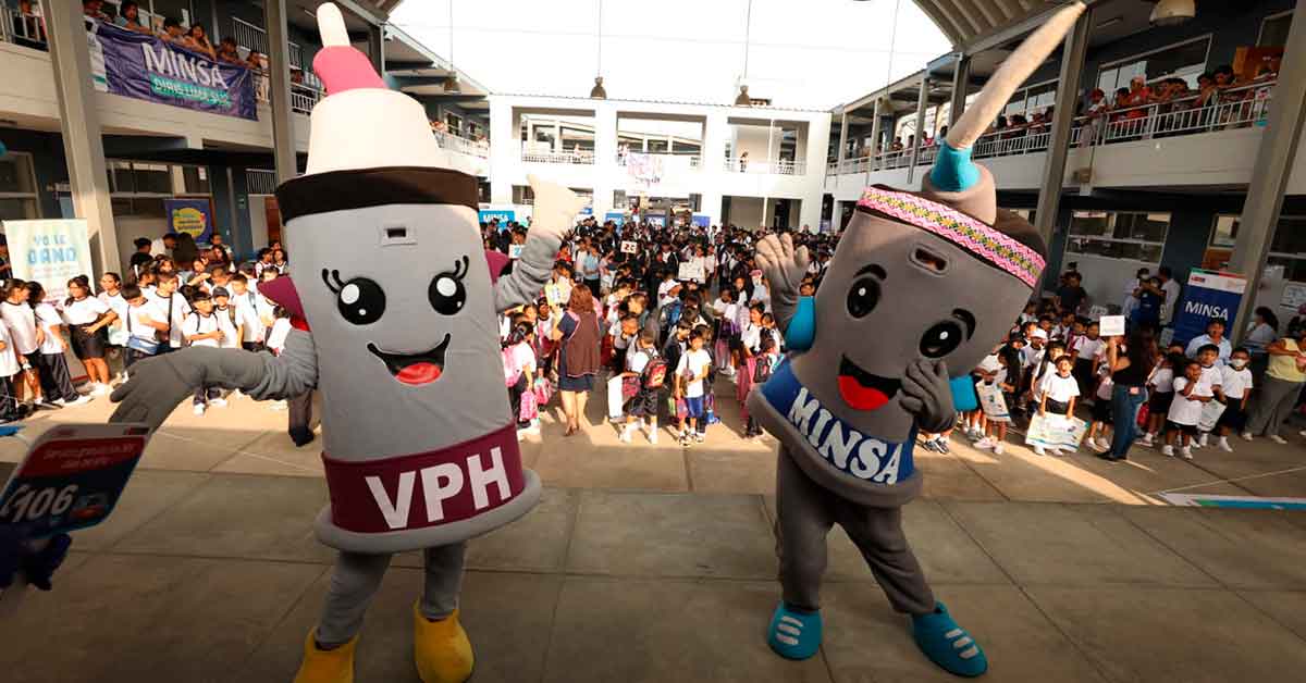 Minsa: Inicia campaña de vacunación contra el papiloma humano para proteger a 7,900 estudiantes del país