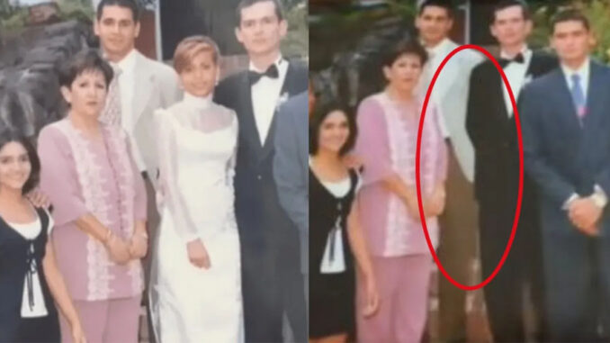 Suegra borra a nuera de la foto de su propia boda.