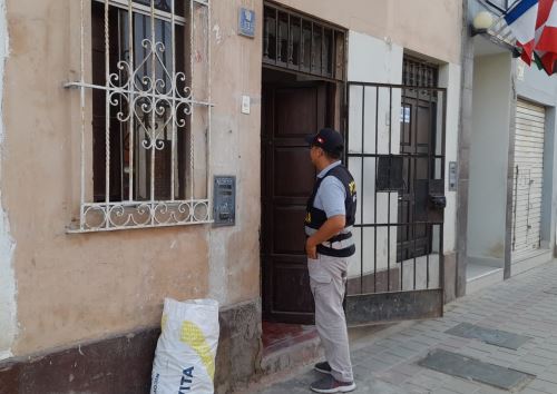 Especial de Fiscales contra la Corrupcin lleg hasta un inmueble ubicado en pleno centro de Trujillo.