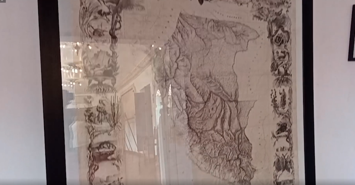 Cusco: Restauran mapa del Perú de 1862 que fue elaborado por orden de Ramón Castilla