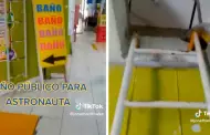 Increble! Internauta encuentra un "bao de astronauta" en el Centro de Lima
