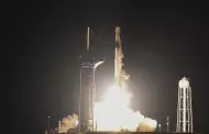 Misión de SpaceX despega hacia la Estación Espacial Internacional