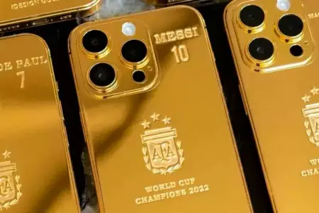 Selección argentina recibe Iphone 14 como regalo de parte de empresario
