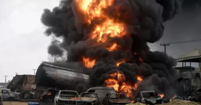 Explosin de oleoducto en Nigeria