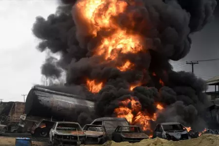 Explosin de oleoducto en Nigeria