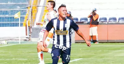 Christian Cueva en su etapa por Alianza Lima
