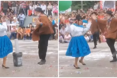 Venezolano cautiva por realizar danza peruana tradicional