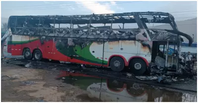 ncash: Chofer de mototaxi muere calcinado tras chocar con bus en Casma