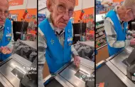 Un lindo gesto! Tiktoker recauda ms de 100 mil dlares para empleado de supermercado de 82 aos se jubile