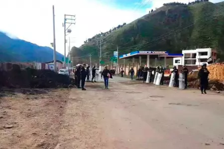 Hoy se reinici la jornada de protestas en Cusco.