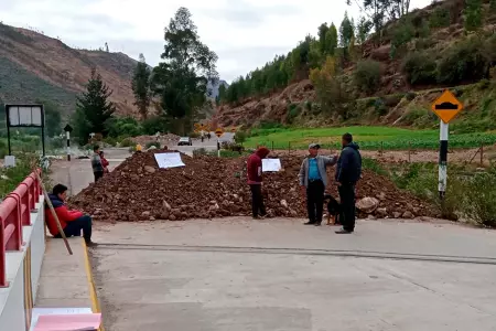 Puno y Cusco continan con puntos bloqueados.