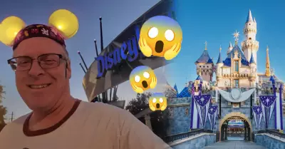 Jeff Reitz visitando Disneyland