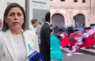 Ministra de Salud sobre madres aymaras en protestas: "No me parece justo exponer as a los nios"
