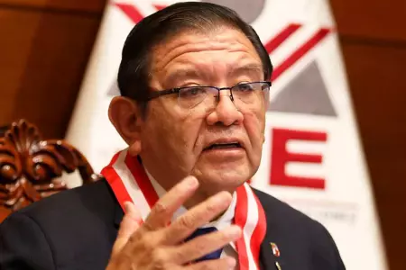 Jorge Salas Arenas, presidente del JNE, denuncia amenaza de muerte.