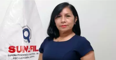 Flor Marina Cruz Rodrguez asume interinamente conduccin de la SUNAFIL.