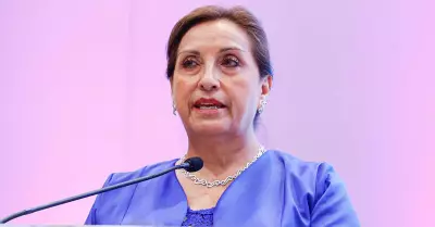 Dina Boluarte, presidenta del Perú.