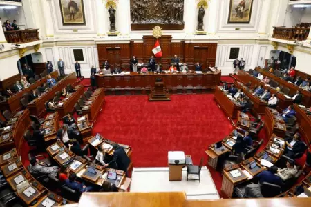 Pleno del Congreso de la República.