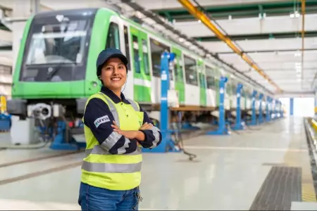 La Lnea 1 del Metro de Lima cuenta con ms mujeres conductoras