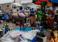 Comerciantes formales y ambulantes se preparan ante fuertes lluvias