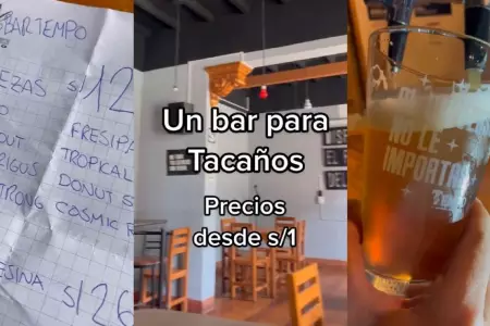 Bar para tacaos en Miraflores