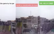 Video: Usuarios en TikTok utilizan famosa frase ante lluvias intensas: "Seorcito, para tu ira, recin he construido mi casa"