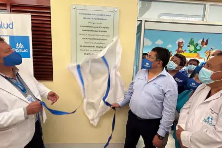 EsSalud inaugura modernos consultorios de pediatra y ginecologa en hospital Al