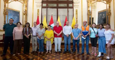 Reunin entre Alcalde de Lima y congresistas de la Repblica.