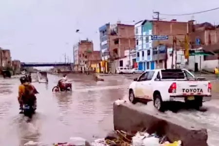 Lambayeque soporta intensas lluvias por ciclón Yaku.