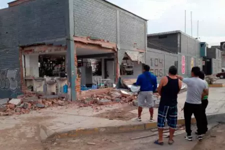 Deflagración en Villa el Salvador deja 3 heridos