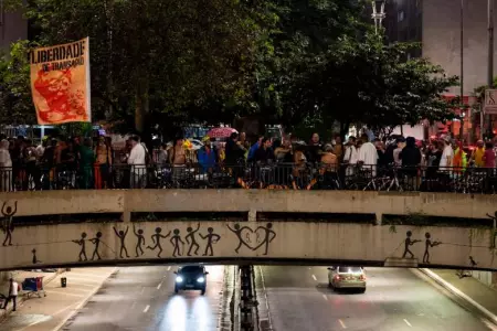 Protestas de ciclistas en Brasil