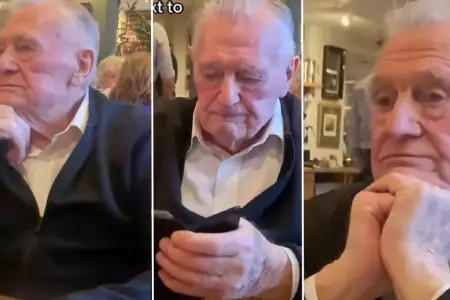 Anciano de 89 aos se prepara para su primera cita