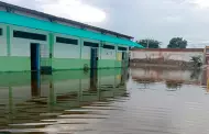 Tumbes: Colegios inundados comenzarn trabajos de evacuacin de aguas