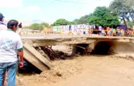 ncash: 12 mil personas varadas en la Panamericana Norte por cada de puente Sechn tras intensas lluvias