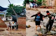 Cicln Yaku: Ejrcito rescat a 42 pobladores afectados por intensas lluvias en La Libertad