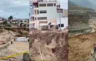 Punta Hermosa: Se registra nuevo huaico y reactivacin de quebrada