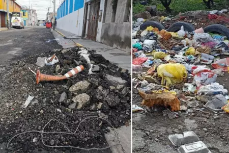 Vecinos de Miraflores reclaman mejor limpieza pública