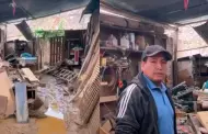 Jicamarca: Familia pierde ms de 25 mil soles en taller de carpintera que qued sepultado tras cada de huaico