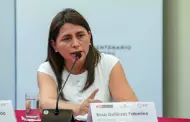 Rosa Gutirrez: Ministra de Salud anunci que present su carta de renuncia