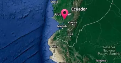Fuerte sismo de magnitud 7.0 remece la región de Tumbes.