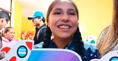 Nia de Huancayo viajar a la Nasa.