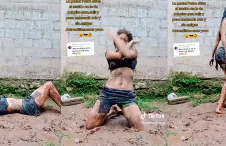 Recre cancin de Shakira en medio de huaico