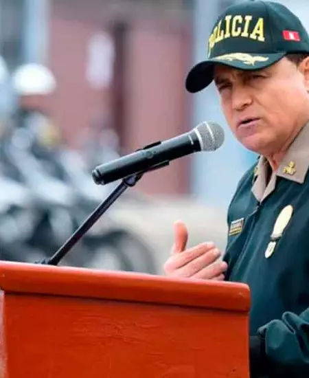 Raúl Alfaro, comandante general de la PNP