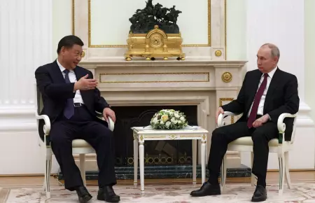Vladimir Putin y Xi Jinping